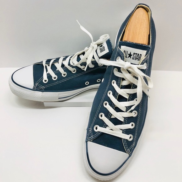 Converse Other - CONVERSE Ox Low Top Chuck Taylor Navy Blue & White